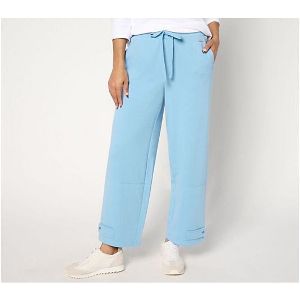 ✨Ali & Mally x Peace Love World Regular Ankle Sz Small Pants w/ Tab Hem Detail✨